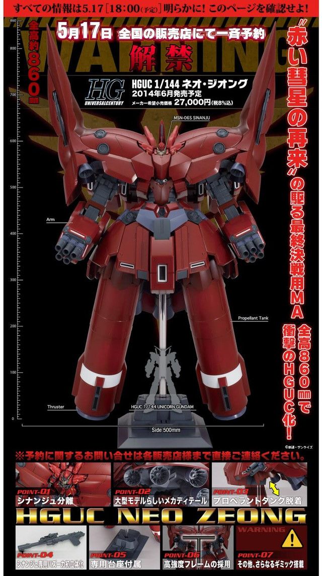 ロボット HG1/144 NEO ZEONG Amazon.com: BANDAI Hobby 1/144 HGUC Neo Zeong Gundam Unicorn Model