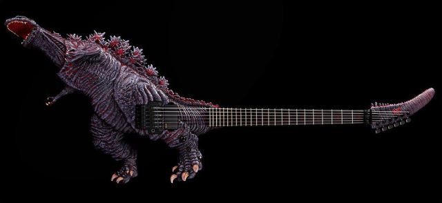 Rock Out in Godzilla's World with $52,000 Guitar-zilla
