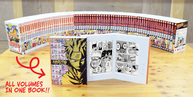 Kickstarter Launches for eBook That Contains Entire Naruto Manga