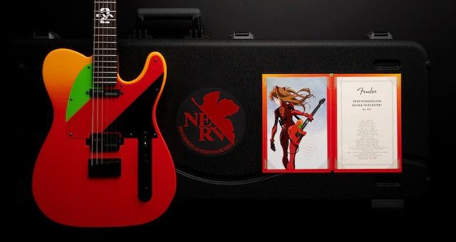 Shred Angels to Bits With This Asuka Evangelion Fender Telecaster