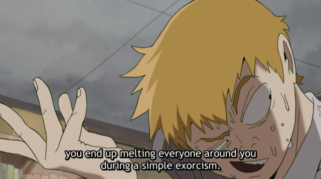 reigen arataka lighting cigarette Arataka//Mob Psycho 100 -Mob Reigen's Impact as a Teacher