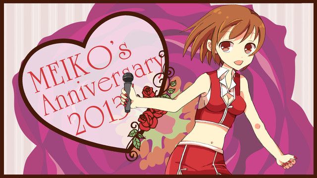 VIDEO: Vocaloid Meiko's Ninth Birthday Celebrated with V3 Software