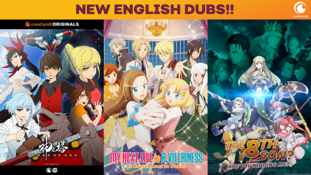 Crunchyroll english sale dub