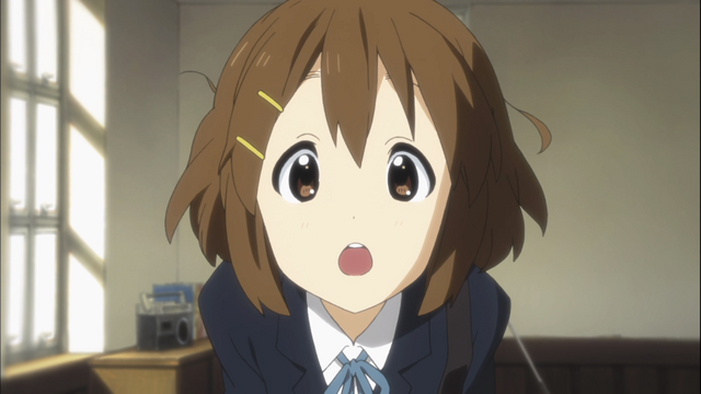 Yui Hirasawa stop K-On! | Postcard