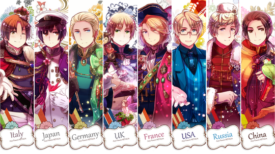 himaariページ◎ Anunciado novo mangá de Hidekaz Himaruya, autor de Hetalia
