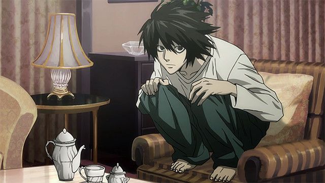 L, iconic character from Death Note