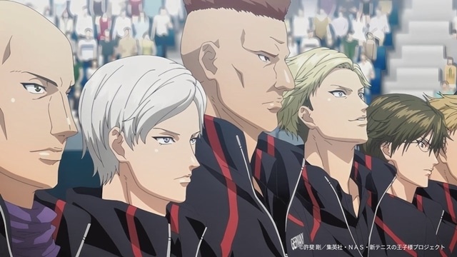 Dubladores do time alemão no anime de The Prince of Tennis II: U