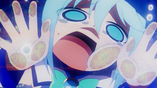 Every Crazy Aqua Face in KONOSUBA - Crunchyroll News