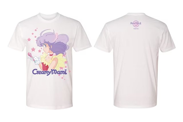 「Creamy Mami」×HRC T-shirt Creamy Mami 40th Anniversary Goes on Tour to Hard Rock Cafe