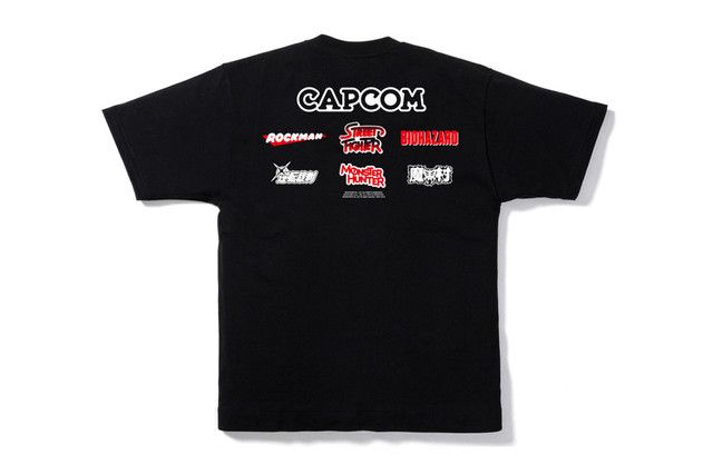 Japanese Clothing Brand A Bathing Ape Teams Up with Capcom for