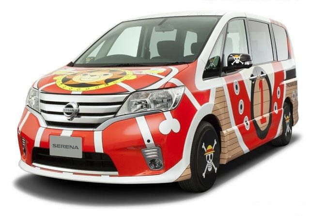 One Piece” partners with Nissan to offer limited-edition custom