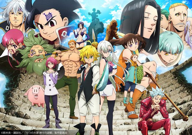 Terceira temporada de Nanatsu no Taizai ganha trailer e nova imagem promocional - Crunchyroll Notícias
