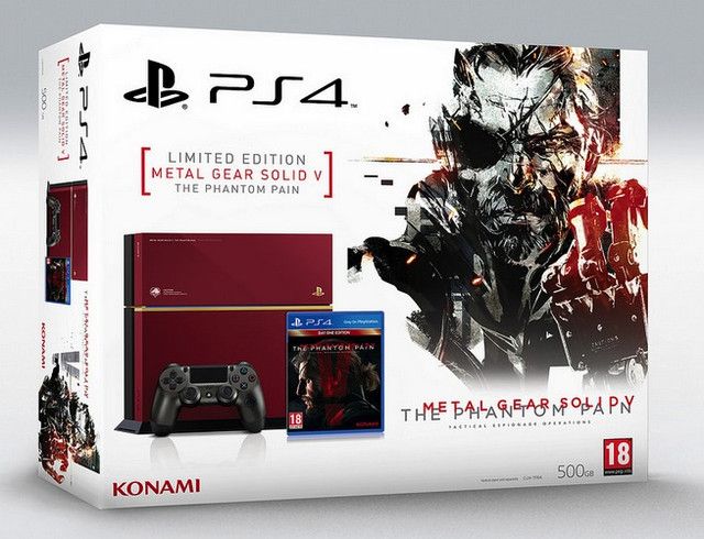 プレステ4.Phantom painモデル Amazon.com: PlayStation 4 METAL GEAR SOLID V LIMITED PACK THE