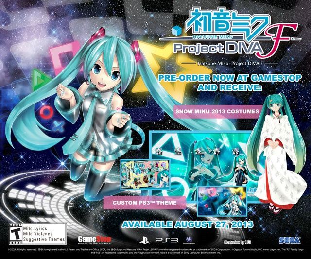 Hatsune Miku: Project Diva F