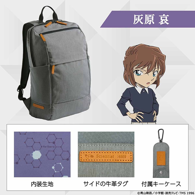 WANHONGYUE Detective Conan Case Closed Anime Cosplay Backpack Rucksack
