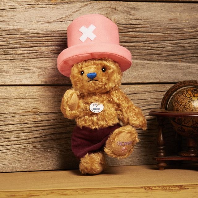 Steiff（シュタイフ）×チョッパー Get Steiff's New Teddy Bear Doll Inspired by Chopper from 