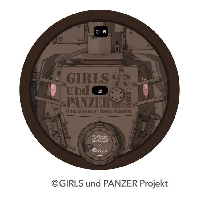 Let Miho-Voiced Girls und Panzer Collaboration Smart Robot Cleaner