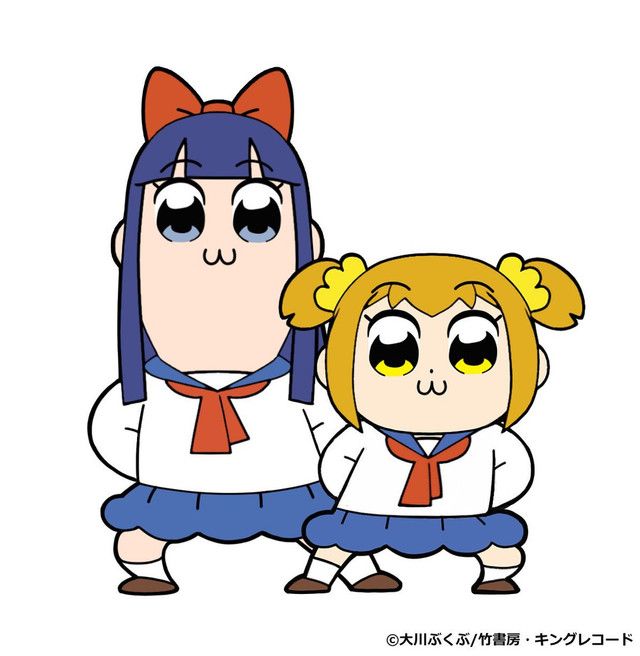 El anime Pop Team Epic muestra una nueva imagen promocional