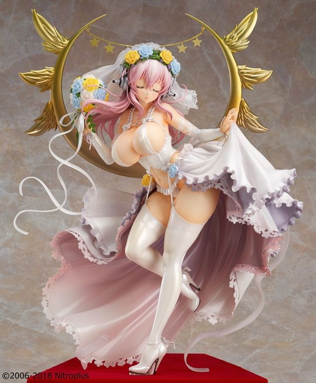 すーぱーそに子 10th Anniversary Wedding ver. SUPER SONICO 10th Anniversary Figure Wedding Ver. 1/6 ABS