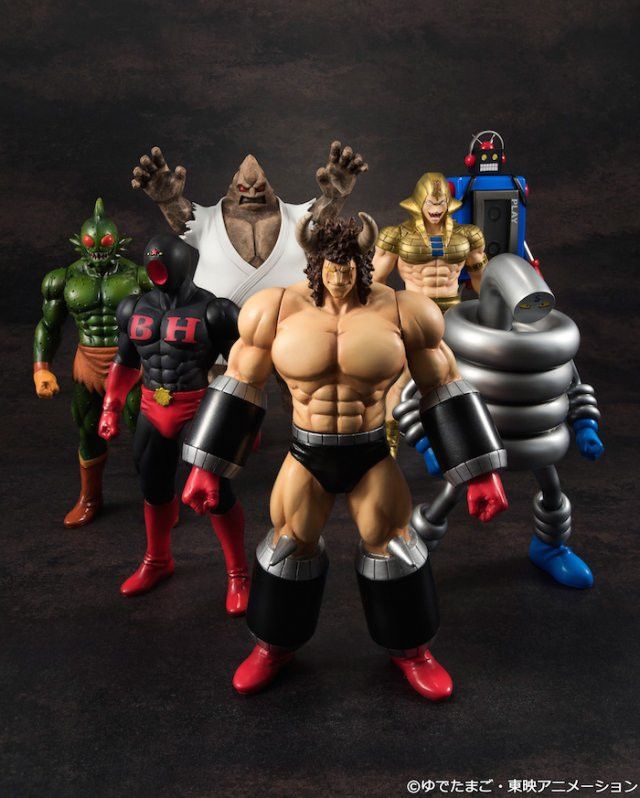Kinnikuman フィギュアセット Kinnikuman” Villains Show-cased in Bandai's New Set of Vinyl