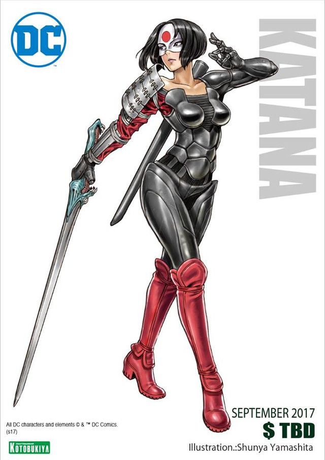 Kotobukiya Reveals Ms. Marvel (Kamala Khan) And Katana Superhero