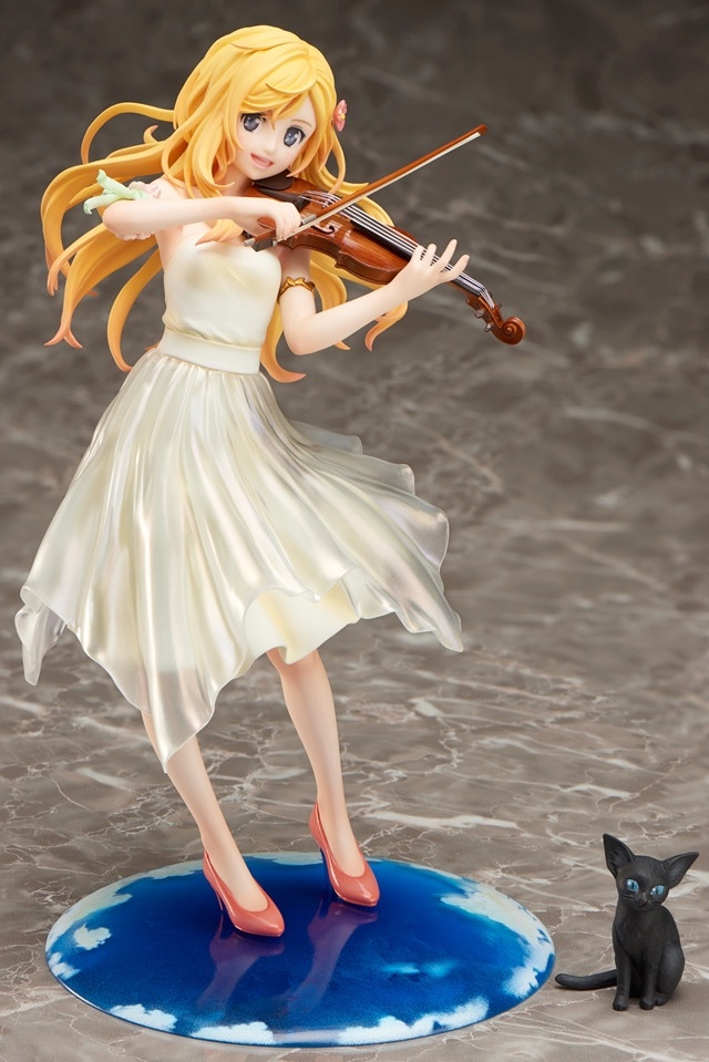 strapless open back dress Your Lie in April 1/7 Scale Figure
