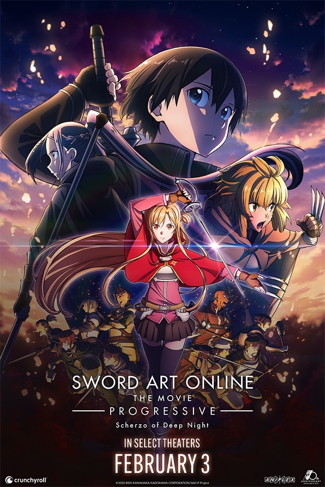 Crunchyroll Release Of 'Sword Art Online Progressive: Aria of a