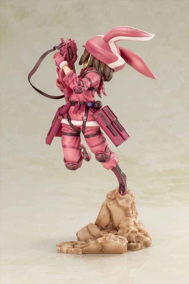【新品・未開封】KOTOBUKIYA GUN GALE ONLINE LLENN Gun Gale Online Protagonist LLENN Figure Looks Cool with Her