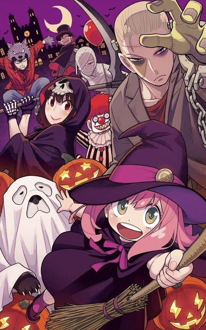 SPY x FAMILY Halloween artwork 2026