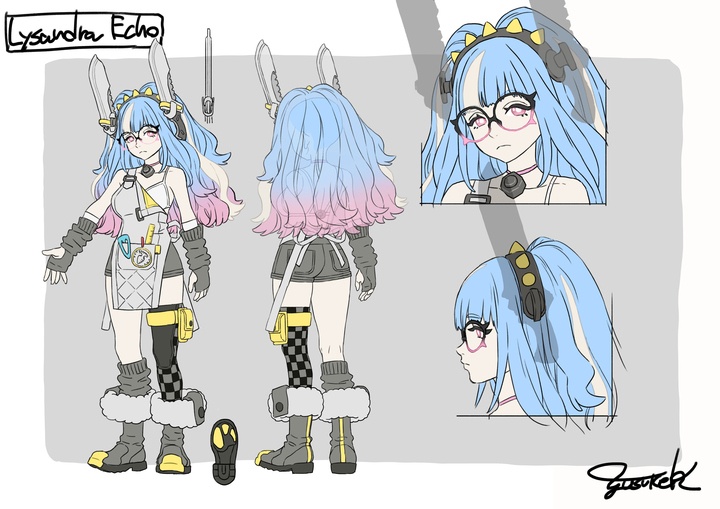 TINY METAL ZERO LINE Lysandra_Chara