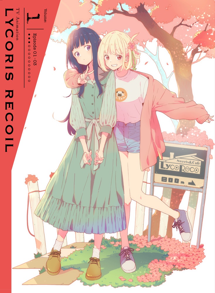1º volume em Blu-ray de Lycoris Recoil bate recorde de vendas na