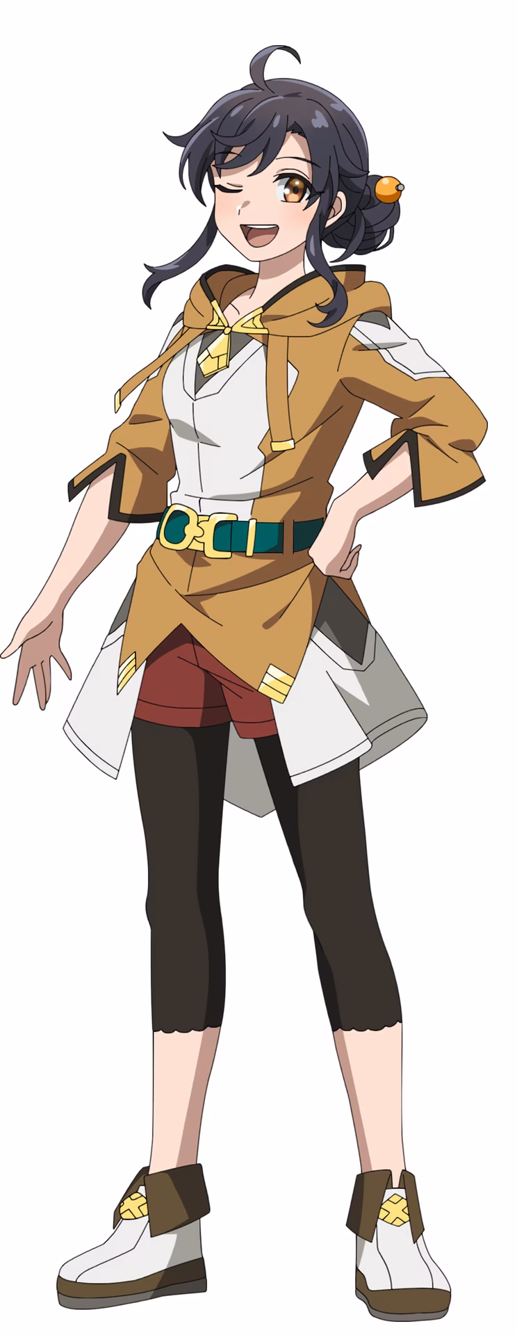 The Forsaken Saintess and Her Foodie Roadtrip in Another World anime character art for Rin