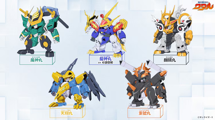 Mashin Sozoden Wataru Anime Premieres in January 2025