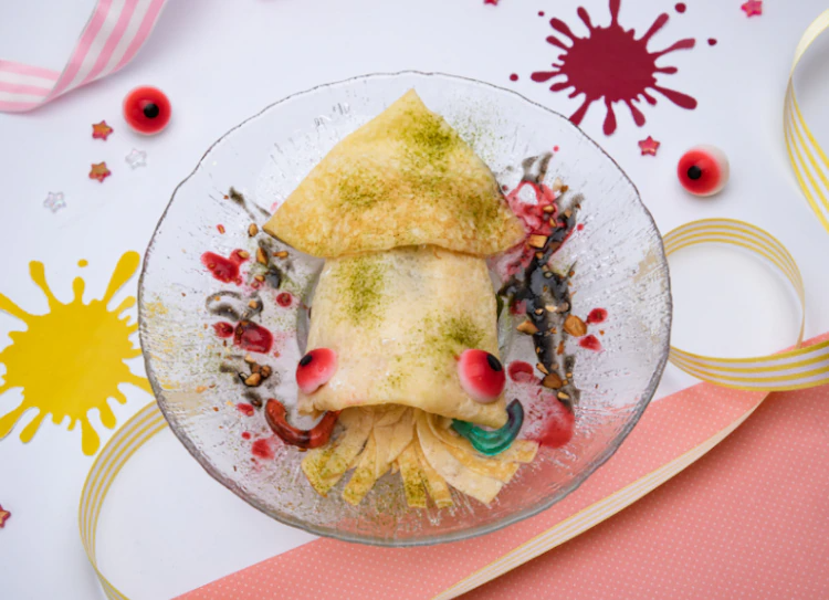 Enjoy Life-Giving Squid and Romero Parfait at ZOMBIE LAND SAGA