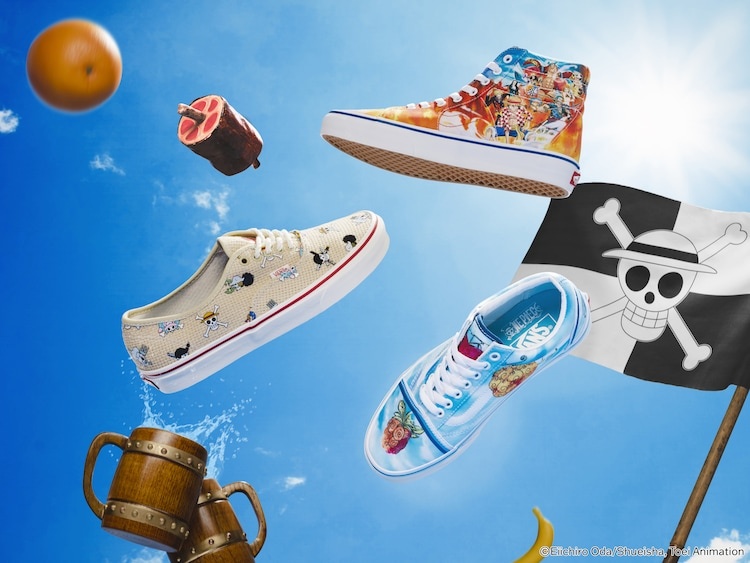 One Piece and VANS Launch First Collab Shoe Line - Crunchyroll News