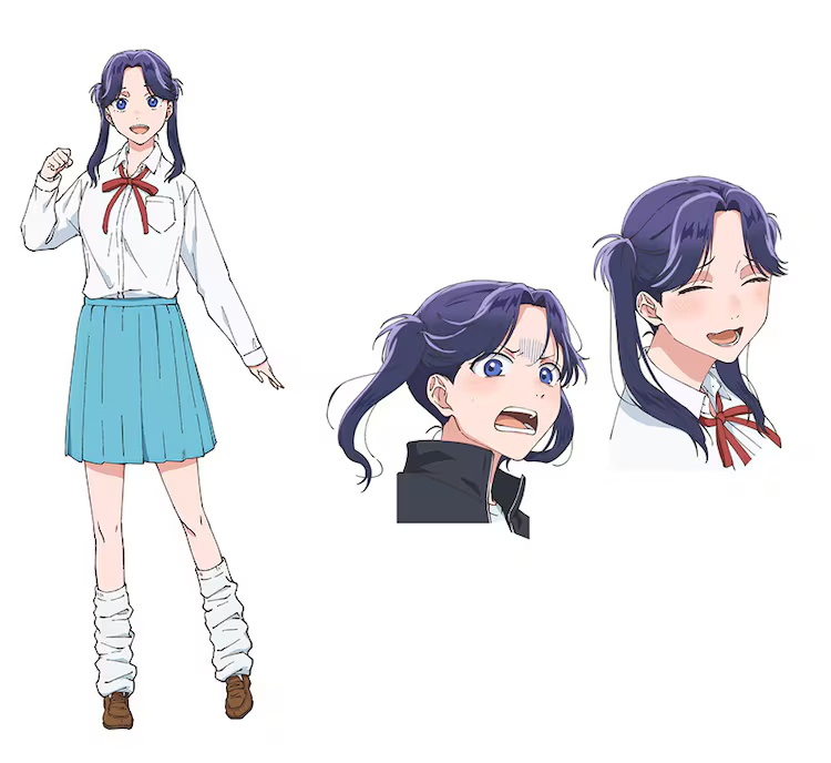 Blue Box anime Ayame Moriya character design