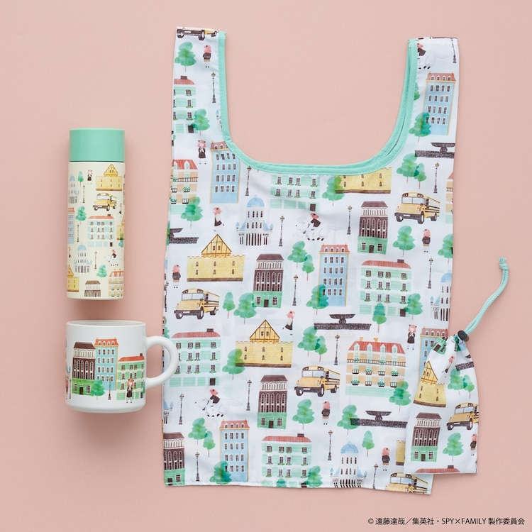 SPY x FAMILY Anime Collabs with Afternoon Tea LIVING for Tea Sets