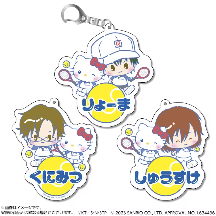 Sanrio and Prince of Tennis Launch Second Line-Up of Adorable