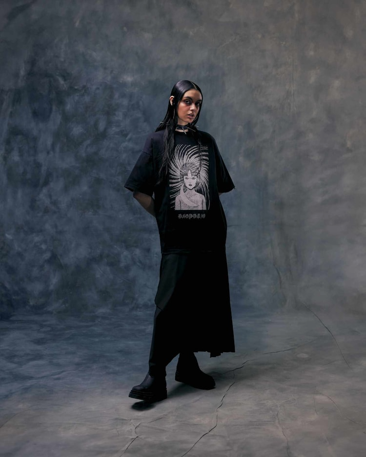 Junji Ito Collaborates with Fashion Brand Drop Dead Clothing for 