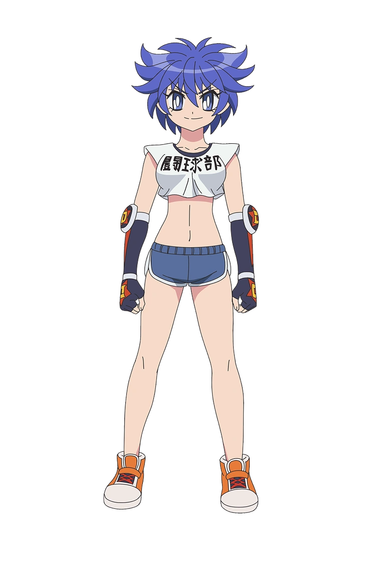 Hono no Tokyujo: Dodge Danko anime character art for Hayami Hiura
