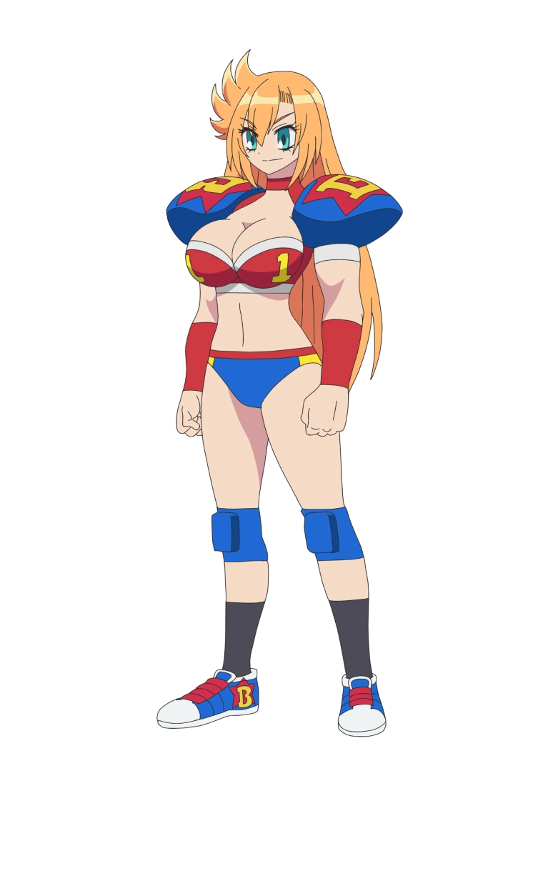 Hono no Tokyujo: Dodge Danko anime character art for Zoe