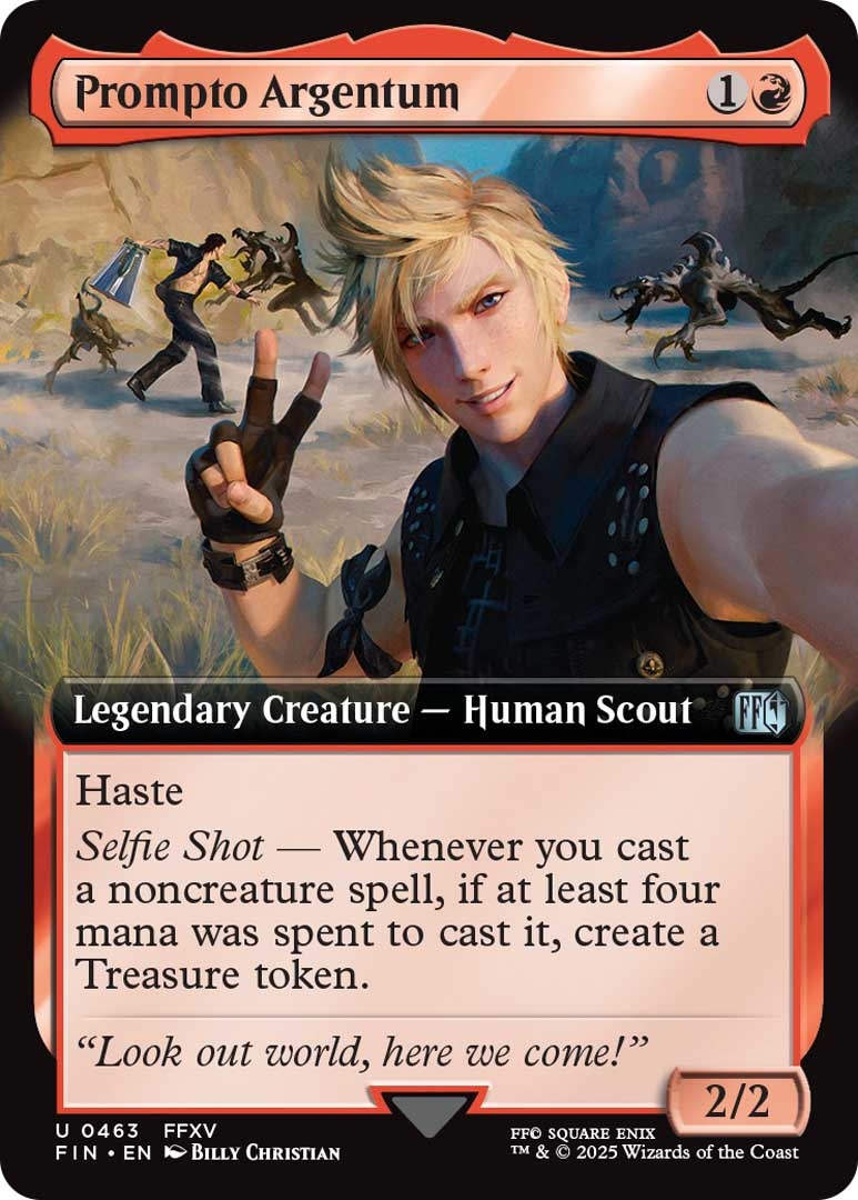 EXCLUSIVE: Magic: The Gathering Reveals Final Fantasy XV Ignis and