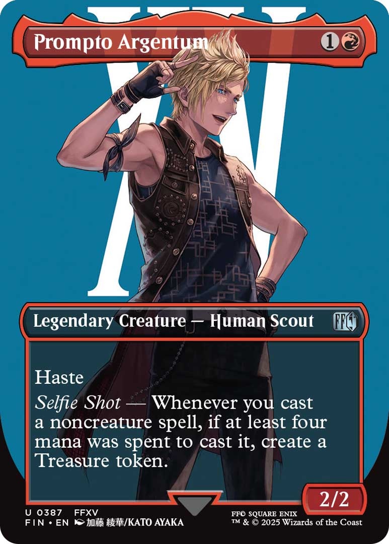 EXCLUSIVE: Magic: The Gathering Reveals Final Fantasy XV Ignis and