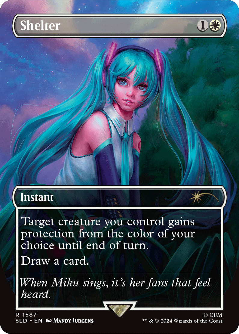 Hatsune Miku is On the Cards for Magic: The Gathering Secret Lair Set -  Crunchyroll News