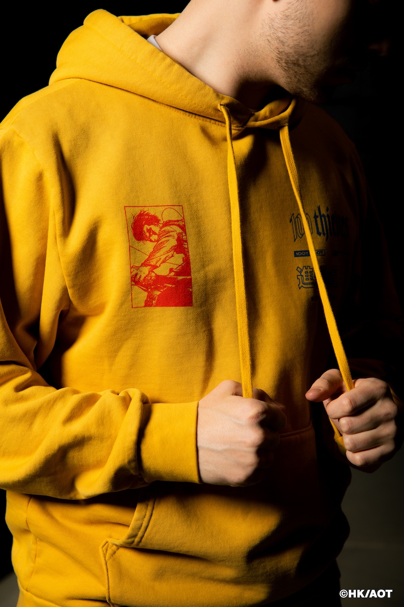100 Thieves Attack on Titan First Titan Hoodie - Large www.salaberlanga.com