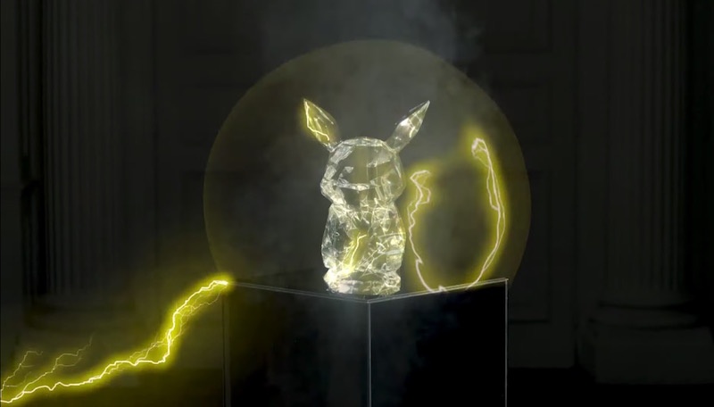Colaboração entre Pokémon e Baccarat traz um Pikachu de cristal