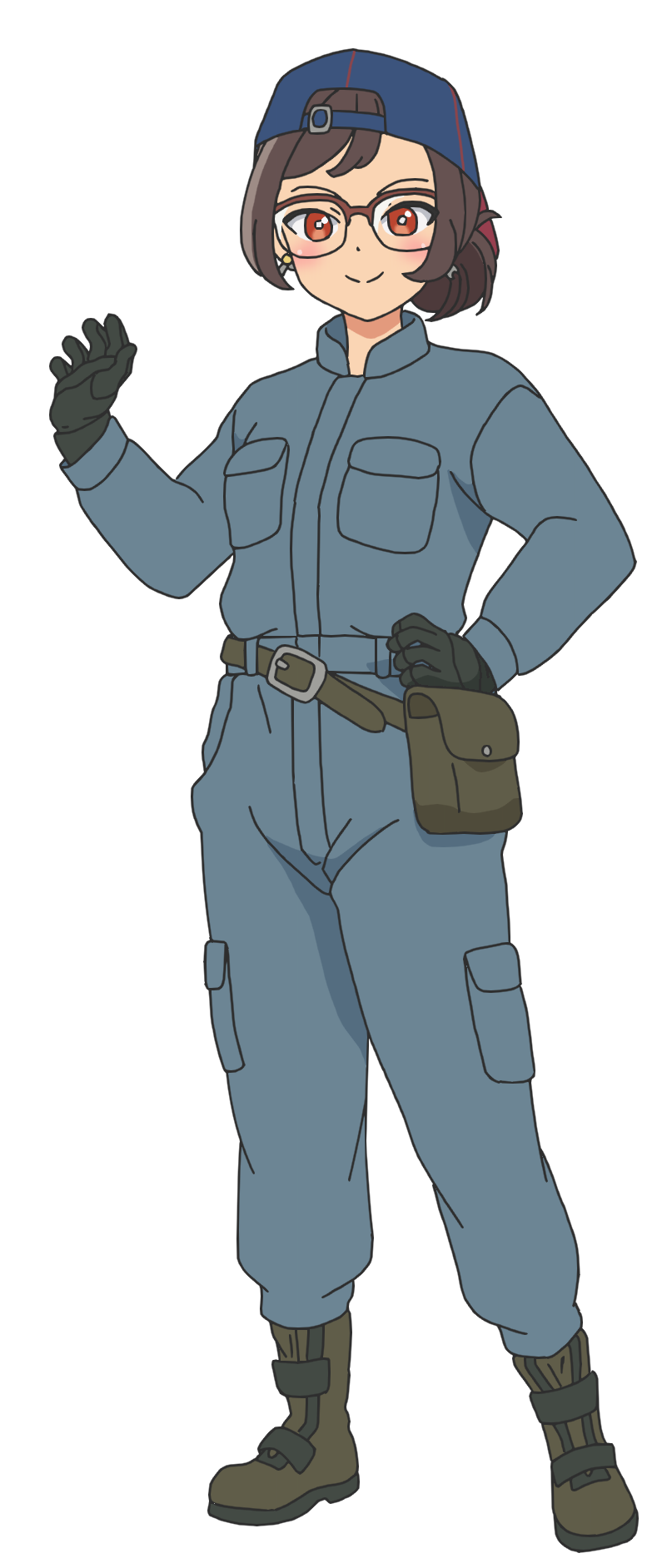 #ImLookingForZombies anime character art for Toka
