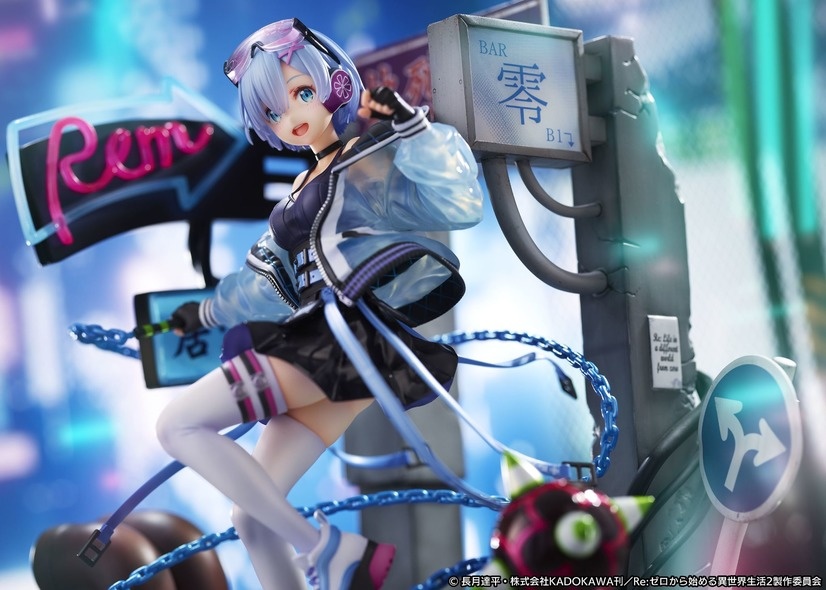 Re:ゼロ Rem Neon City Ver. SHIBUYA SCRAMBLE FIGURE レム -Neon City Ver.- 1/7スケール