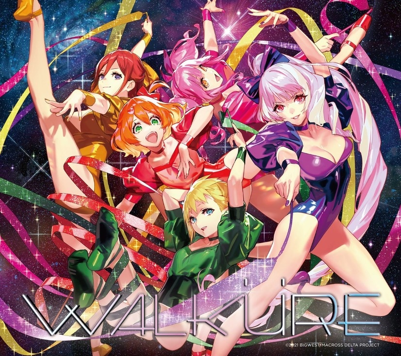 マクロスΔ Walkure Reborn! Macross Delta's Walküre Reborn! Album Unveils Cover Art and