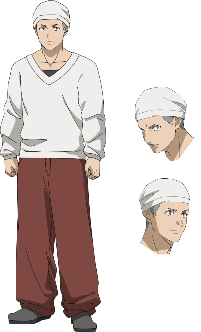 تصميم شخصية هاياتو سوما في انمي Tasuketsu